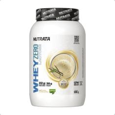 Whey Zero Lactose Com Stevia Best Quality CFM 900g Nutrata, Baunilha