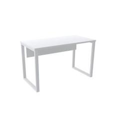 Mesa p/ escritório 120x60 pandin p25tub - branco