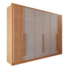 Guarda Roupas Casal 100% MDF 6 Portas 5 Gavetas Moscou - Mais Móveis, 