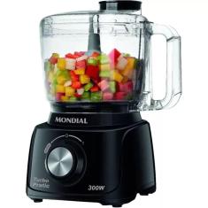 Mini Processador Turbo Pratic Mondial MP16B Preto - 220v