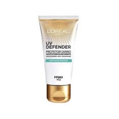 Protetor Solar Facial L'Oréal Paris UV Defender Antioleosidade FPS60, 