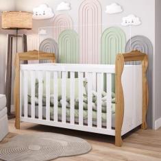 Berço Mini Cama 3 em 1 Americano 100% Mdf Cocada - Espresso Móveis