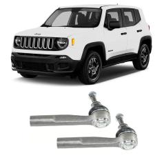 Terminal de Direção Jeep Renegade Dianteiro 2014 Até 2019 Flex Automotive - O Par
