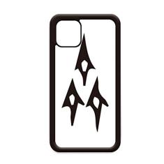 Bone Inscription Personagem de sobrenome chinês Qi para iPhone 12 Pro Max Capa para Apple Mini Mobile Case