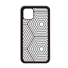 Capa hexagonal com estampa de ilustração em grãos para iPhone 11 Pro Max para Apple Mobile Case Shell