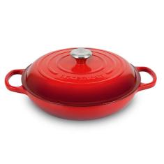 Caçarola Buffet com Pegador Inox 30 cm Vermelho Le Creuset