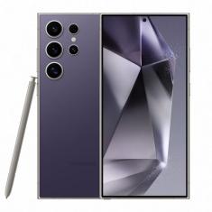 Smartphone Samsung Galaxy S24 Ultra, Galaxy AI, Selfie de 12MP, Tela de 6.8" 1-120Hz, 256GB, 12GB RAM - Titânio Violeta