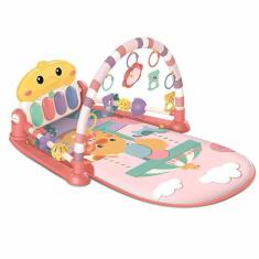 Tapete e Ginásio de Atividades com Piano Musical - Rosa - Zoop Toys