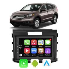 Kit Multimidia Android-Auto/Carplay Crv 2012 2013 2014 2015 2016 7" Vo