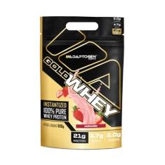 Gold Whey 100% - Refil 900g - Adaptogen, Morango