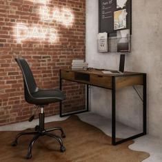 Escrivaninha Warm-hearted Ipê e Preta