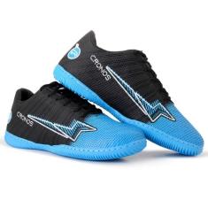 Tenis Futsal Quadra Cronos Futebol Adulto Sola Costurada - CR Cronos, 
