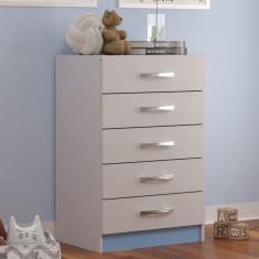 Cômoda 5 Gavetas Maxi Evidência Móveis