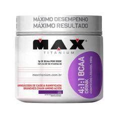 Bcaa Drink Uva Aminoácidos Essenciais Manutenção Muscular - Max Titani