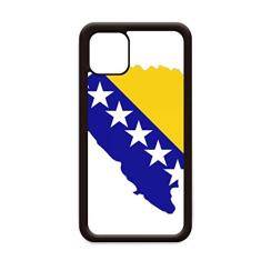 Capa com mapa nacional da Bósnia e Herzegovina para iPhone 12 Pro Max para Apple Mini Mobile Case Shell