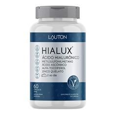 Hialux Ácido Hialurônico - 60 Cápsulas - Lauton Nutrition, Lauton Nutrition