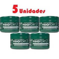 Kit com 5 Pomada Massageadora FisioFort 200g - Bio Instinto