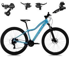 Bicicleta Feminina Aro 29 Absolute Hera 21v Cambios e Trocadores Shima