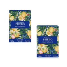Kit 2 Sabonete em Barra Phebo Limão Siciliano Bar Soap 100g