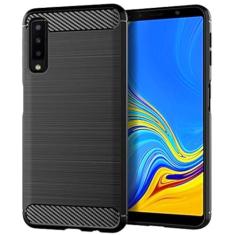 Capa para Samsung Galaxy A7 2018, sensação macia, proteção total, anti-arranhões e impressões digitais + capa de celular resistente a arranhões para Samsung Galaxy A7 2018