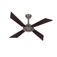 Ventilador Teto Bronze Tech 4 Pás Turbo Varanda Ventax 220V