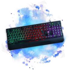 Teclado Gamer Usb Brazil-Pc Semimecanico Bpc-K7038