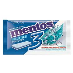 Chiclete Mentos Pure 3Fresh Mint c/15 - Perfetti
