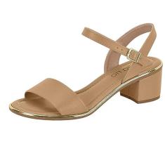 Sandália Beira Rio Salto Baixo Elegante 8379.203