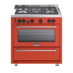 Fogão A Gás 5 Q Vermelho 110v Venax