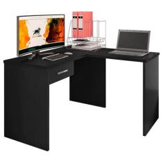 Mesa Escrivaninha Parati L01 com Extensor e 1 Gaveta - Amarena Móveis,