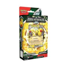 Jogo Pokémon Estampas Ilustradas Deck Baralho de Batalha EX - Copag, A