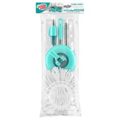 Cabo Mop Giratorio, Pro, 3 Em 1 e Refil Flash Limp - Flashlimp