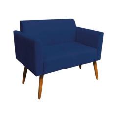 Namoradeira Marisa Suede Azul Marinho - D'ROSSI