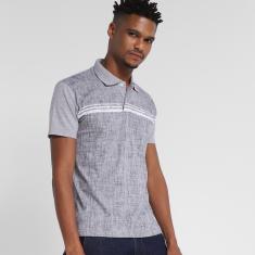 Camisa Polo Ultimato Estampada Masculina-Masculino