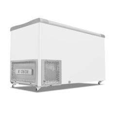 Freezer Expositor Horizontal Metalfrio 318 Litros Branco NF40SB Congelador de Alimentos Sorvetes