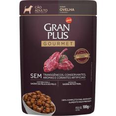 Ração Úmida GranPlus Gourmet Sachê Ovelha para Cães Adultos - 100 g