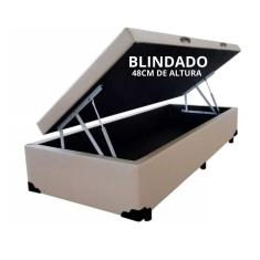 Cama Box Baú Solteiro - Blindado / Luxo