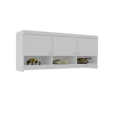 guarda-roupa aéreo infantil eloísa 3 pt branco