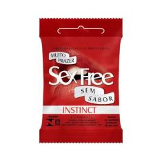 Preservativo Sex Free Insting 3 Unidades