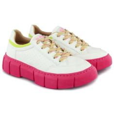 Tênis Casual Feminino Flatform Tratorado Fresh-Feminino