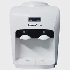 Bebedouro Refrigerado Eletrônico Bivolt Água Gelada Natural Garrafão Galão Amvox abb 240 Branco