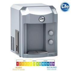 Purificador de Água Alcalina Ionizada Gelada Health Energy Prata 220V 