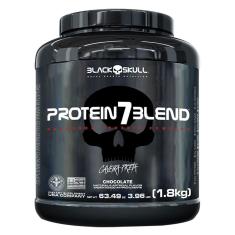 Whey Protein 7 Blend Caveira 837 g - Black Skull