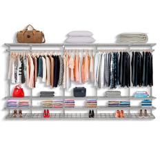 Guarda Roupa closet aramado sem portas CLR285 - 4,00m BR