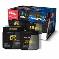 Promopack Probiotica - Pré Treino Epic 300G + Creatina