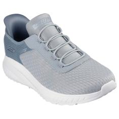 Skechers Tênis feminino sem cadarço Bobs Squad Chaos-in Color, Sálvia, 35