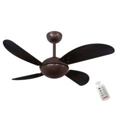 Ventilador Air Off Tabaco 127V e Controle Remoto - Mais de Casa