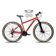 Bicicleta Aro 29  Absolute Nero 5 Freios Disco Hidráulicos 24V Garfo S