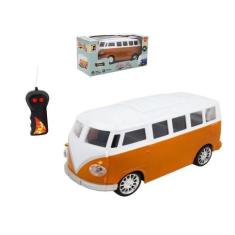 Brinquedo Infantil Kombi Retro Carrinho De Controle Remoto - Wellkids