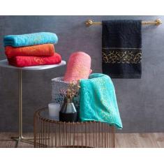 Toalha De Banho - Gigante Fabrizia 80 X 1,50 - 500g - Grossa - Felpuda